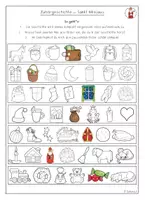 Vorschau - Arbeitsblätter - Zuhörgeschichte Sankt Nikolaus - Hören, Verstehen und Sprechen - Seite 3