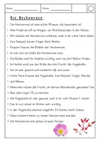 Vorschau - Arbeitsblätter - Materialpaket Text der Woche Heckenrose - Seite 2