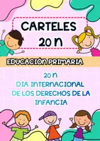 Vista previa - Unidades / Secuencias / Situaciones de Aprendizaje - CARTELES DIA DERECHOS DE LA INFANCIA-20N - Portada