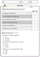 Vorschau - Arbeitsblätter - Avocado Food Englisch Lesetext mit Richtig Falsch-, Multiple-Choice- und Offenen Fragen (Englisch Arbeitsblatt) - Seite 2