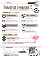 Vorschau - Unterrichtsreihen - Creative Commons - Merkblätter mit Lösungen und Übungsaufgaben - Seite 3