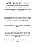Vorschau - Stundenentwürfe - Knobelaufgaben - 20 Seiten - 5.-10. Klasse - Seite 3