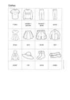 anteprima - Esercizi - English - Clothes (Worksheets) - Pagina 2