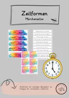 Vorschau - Arbeitsblätter - Zeitformen trainieren: Märchen - Deckblatt