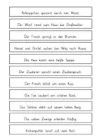 Vorschau - Arbeitsblätter - Zeitformen trainieren: Märchen - Seite 1