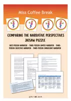 Vorschau - Arbeitsblätter - Point of view: Comparing the Narrative Perspectives (Gruppenpuzzle) - Deckblatt
