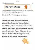 Vorschau - Arbeitsblätter - Satzzeichen, Großschreibung und Verben mit Ludwig - Deckblatt