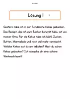Vorschau - Arbeitsblätter - Satzzeichen, Großschreibung und Verben mit Ludwig - Seite 1