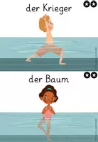 Vorschau - Bildkarten - Aqua Yoga - Yoga im Wasser - Seite 2