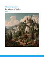 anteprima - Piani di lezione - La storia dell’Italia - Unità didattica completa sulla storia d’Italia con testi, attività, progetti, verifiche e guida per docenti - Pagina di copertina