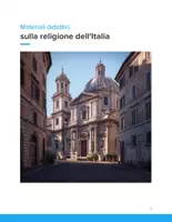 anteprima - Piani di lezione - La religione in Italia - Materiale didattico sulla religione in Italia per la scuola media - Pagina di copertina