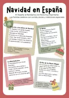 Vorschau - Arbeitsblätter - Materialpaket: Navidad en España - Seite 1