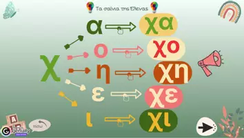 Προεπισκόπηση - Υποστηρικτικό υλικό / Ειδική αγωγή - Διαδραστική παρουσίαση για την εκμάθηση του γράμματος “Χ,χ" - Σελίδα 2