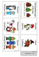 Vorschau - Mal- und Bastelvorlagen - Geschenkebringer in Europa Klasse 3-6 LEPORELLO (Weihnachten in aller Welt) - Seite 3