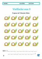 Vorschau - Arbeitsblätter - Rechnen mit Vielfachen Erklärung, Übungen und Musterlösung - Seite 2