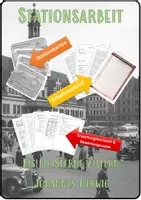 Vorschau - Arbeitsblätter - Unterricht to go: Stationsarbeit zu "Bis die Sterne zittern" (Stationen + EWH + Bewertung) - Deckblatt