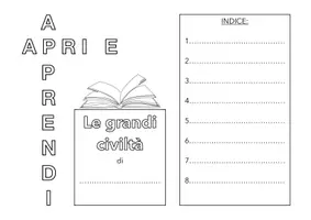 anteprima - Materiale di supporto/inclusione - Lapbook: ITTITI - Pagina 1