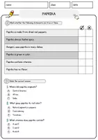 Vorschau - Arbeitsblätter - Paprika Food Englisch Lesetext mit Richtig Falsch-, Multiple-Choice- und Offenen Fragen (Englisch Arbeitsblatt) - Seite 2
