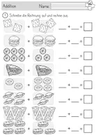Vorschau - Arbeitsblätter - Einführung Addition - Zahlenraum 10 - Arbeitsblätter - Mix - Seite 3