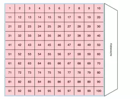 Vorschau - Mal- und Bastelvorlagen - Mein Tausenderbuch - Klebevorlage ausgefüllt - Seite 2