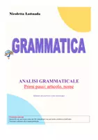 anteprima - Esercizi - Nicoletta Lattuada_analisi_grammaticale_articolo_nome - Pagina di copertina