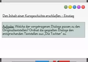 Vorschau - Präsentationen/Tafelbilder - Tafelbilder zur Kurzgeschichte „Die Tochter“ von Peter Bichsel - Ergänzendes Material zur bisherigen Materialserie (ohne Arbeitsblätter) - Seite 2