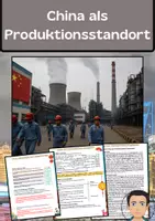 Vorschau - Arbeitsblätter - Handyproduktion: China als Produktionsstandort - Deckblatt