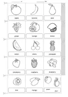 anteprima - Esercizi - English - Fruits - picture dictionary - Pagina 2