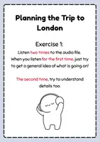 Vorschau - Arbeitsblätter - Listening comprehension: Our class trip to London (1) - Seite 2