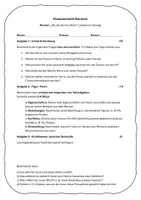 Vorschau - Test - Klassenarbeit zum Roman "Bis die Sterne zittern" - Seite 1