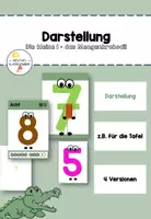 Vorschau - Spiele - Materialpaket Die kleine Eins und das Mengenkrokodil - Seite 1