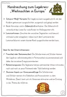 Vorschau - Mal- und Bastelvorlagen - Weihnachtsbräuche in Europa LEGEKREIS Klasse 1-4 (Weihnachten in anderen Ländern) - Seite 2