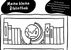 Vorschau - Arbeitsblätter - Meine kleine Bibliothek - Sammelpass - Seite 1