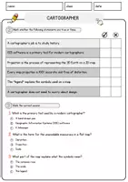 Vorschau - Arbeitsblätter - Cartographer Jobs Englisch Leseverstehen mit Richtig-Falsch-, Multiple-Choice- und Offenen Fragen (Englisch Arbeitsblatt) - Seite 2