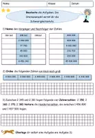 Vorschau - Arbeitsblätter - Stellenwerttafel bis zur Millionen und Milliarde - Seite 3