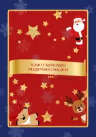 anteprima - Materiale per pittura e bricolage - CALENDARIO DELL’AVVENTO MAGICO - Pagina di copertina