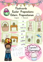 anteprima - Esercizi - Deutsch/DaZ - Ostern Präpositionen - Arbeitsblätter und Bildkarten - Sprachförderung (Raccolta di materiali sulle preposizioni e la Pasqua) - Pagina 1