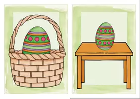 anteprima - Esercizi - Deutsch/DaZ - Ostern Präpositionen - Arbeitsblätter und Bildkarten - Sprachförderung (Raccolta di materiali sulle preposizioni e la Pasqua) - Pagina 2