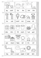 anteprima - Esercizi - English - Adjectives opposites - picture dictionary - Pagina 2