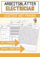 Vorschau - Arbeitsblätter - Berufe-Bundle: Richtig-Falsch-Aufgaben, Lesetexte und offene Reflexion - Seite 1