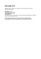 Vorschau - Arbeitsblätter - Klausur - kompetitive Hemmung - Deckblatt