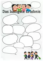 Vorschau - Poster - Plakat Klassenfahrt zur Reflexion und Gesprächsanlass - Seite 1