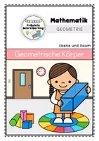 Vorschau - Poster - Geometrische Körper - Tafelbild und Aushang - Deckblatt