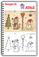 anteprima - Flashcard - Disegni di Natale - Pagina di copertina