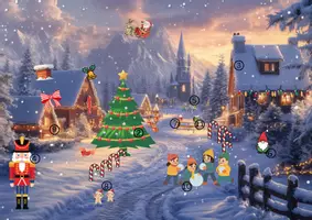 Vorschau - Arbeitsblätter - Wo ist Rudolph? Weihnachtslesespur 3-fach differenziert - Deckblatt
