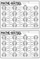 Vorschau - Arbeitsblätter - Mathe-Rätsel Maze Labyrinth - Subtraktion ZR 10 (Weihnachten) - Seite 2