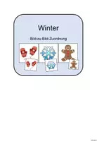 Vorschau - Arbeitsblätter - Klettmappe (TEACCH-Mappe) zur Bild-zu-Bild-Zuordnung - Thema Winter - Seite 2