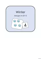 Vorschau - Arbeitsblätter - Klettmappe (TEACCH-Mappe) zu Mengen im ZR 10 - Thema Winter - Seite 2