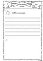 Vorschau - Arbeitsblätter - 24 Weihnachtliche Schreibanlässe - Schreibkalender, Arbeitsheft - Seite 3