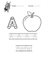 Vorschau - Arbeitsblätter - 🇩🇪 Lernkarten Deutsche Buchstaben und Wörter - Seite 1